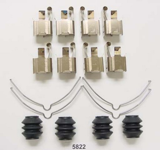 Better Brake Parts Disc Brake Hardware Kit P/N:5822K