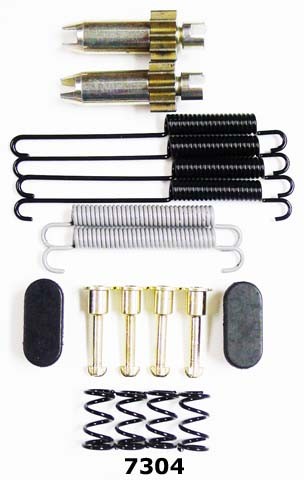 Better Brake Parts Parking Brake Hardware Kit P/N:7304K