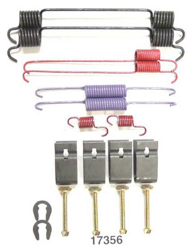 Better Brake Parts Drum Brake Hardware Kit P/N:17356K