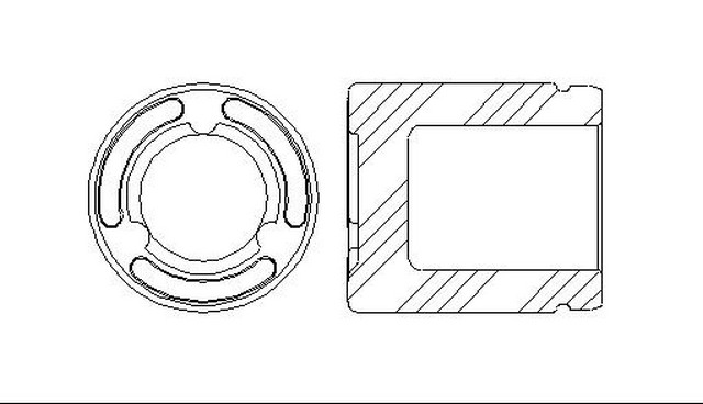 Better Brake Parts Disc Brake Caliper Piston P/N:7949