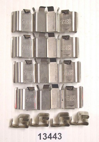 Better Brake Parts Disc Brake Hardware Kit P/N:13443K