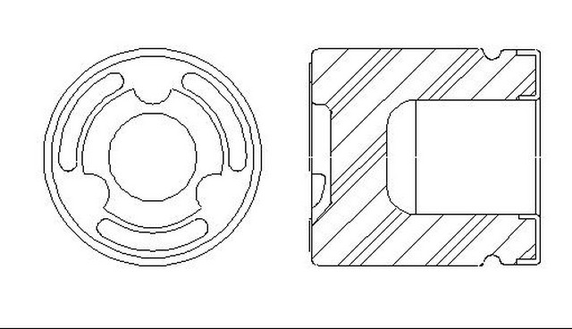 Better Brake Parts Disc Brake Caliper Piston P/N:7915