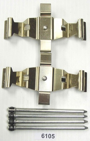 Better Brake Parts Disc Brake Hardware Kit P/N:6105K