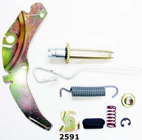 Better Brake Parts Drum Brake Self-Adjuster Repair Kit P/N:2591K