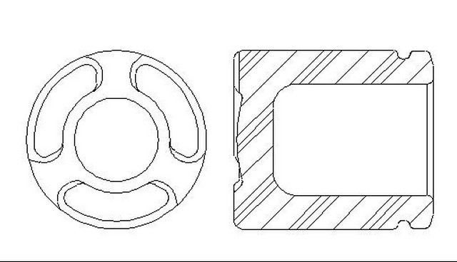Better Brake Parts Disc Brake Caliper Piston P/N:7839