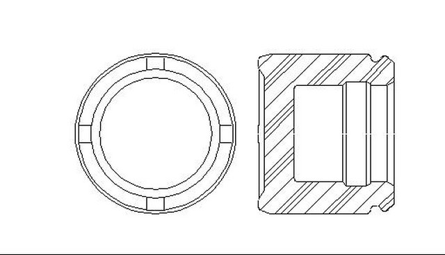 Better Brake Parts Piston Phenolic P/N:7881