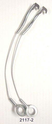 Better Brake Parts Drum Brake Self-Adjuster Cable P/N:2117-2K
