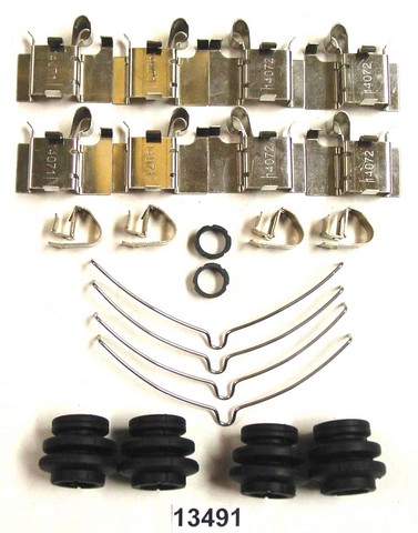 Better Brake Parts Disc Brake Hardware Kit P/N:13491K