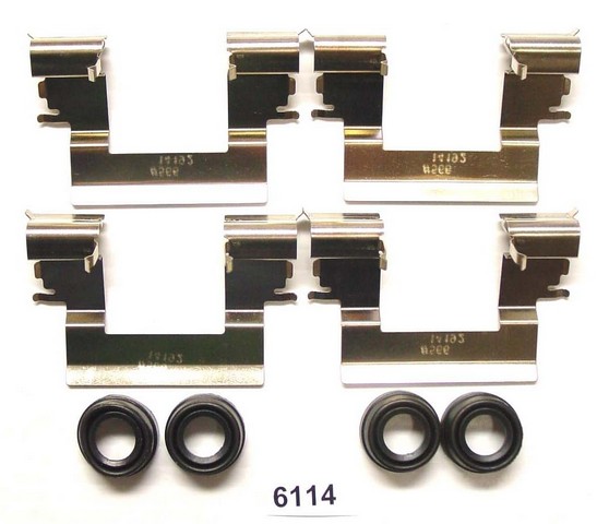 Better Brake Parts Disc Brake Hardware Kit P/N:6114K