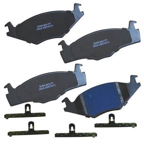 BENDIX PREMIUM Disc Brake Pad Set P/N:SBM280A