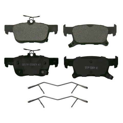 FVP Friction Disc Brake Pad Set P/N:FVC1923