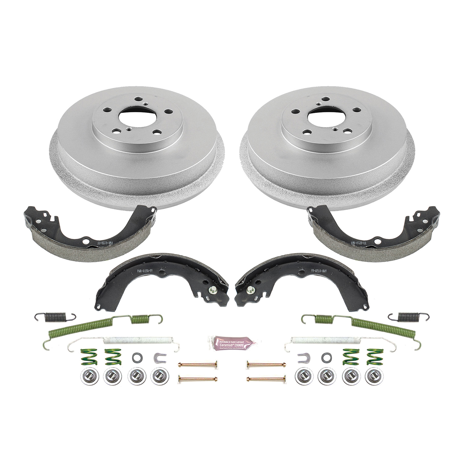 PowerStop Drum Brake Shoe and Drum Kit P/N:KOE15332DK