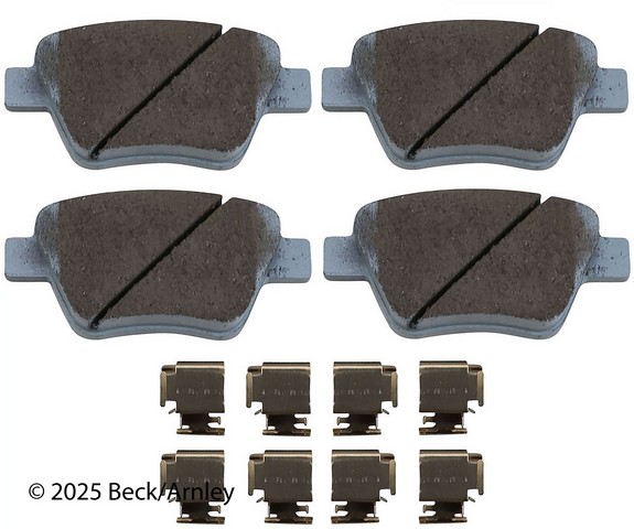 Beck/Arnley Disc Brake Pad Set P/N:085-6940