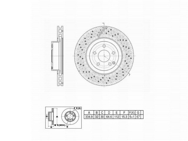 FVP Brake Drums & Rotors Disc Brake Rotor P/N:6621178DR