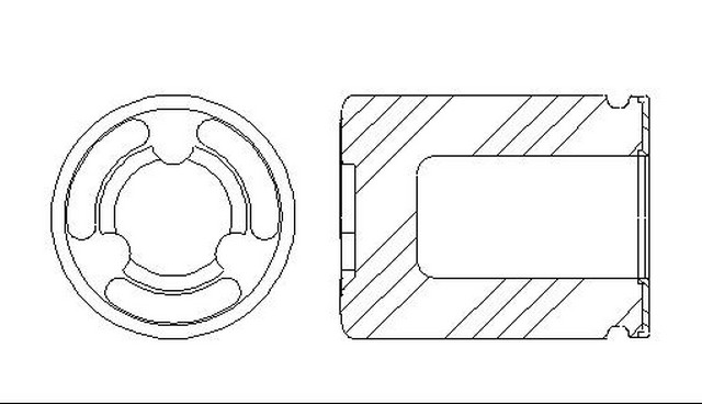 Better Brake Parts Piston Phenolic P/N:7952