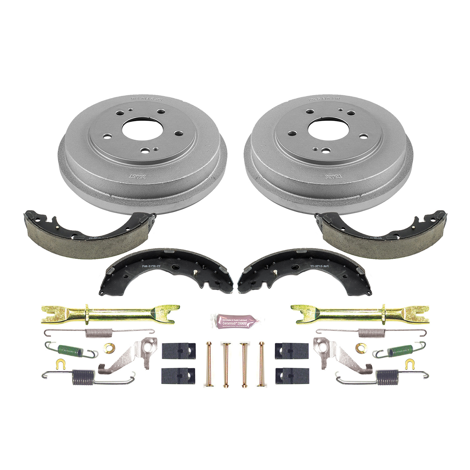 PowerStop Drum Brake Shoe and Drum Kit P/N:KOE15318DK