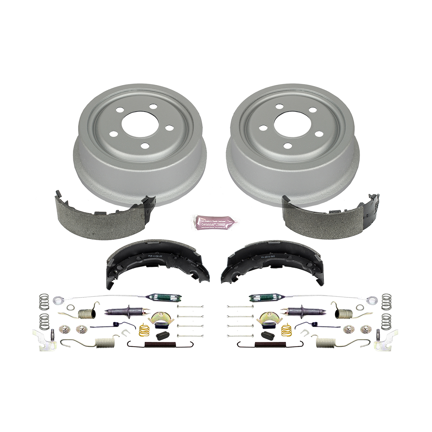 PowerStop Drum Brake Shoe and Drum Kit P/N:KOE15300DK