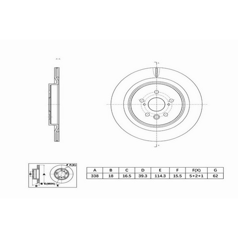 FVP Brake Drums & Rotors Disc Brake Rotor P/N:6623018