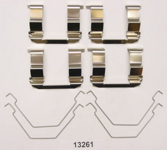 Better Brake Parts Disc Brake Hardware Kit P/N:13261K