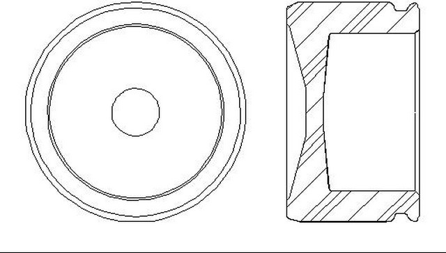Better Brake Parts Piston Phenolic P/N:7867