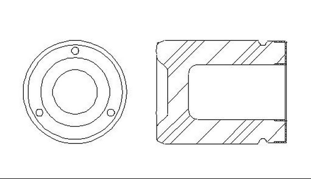 Better Brake Parts Piston Phenolic P/N:7844