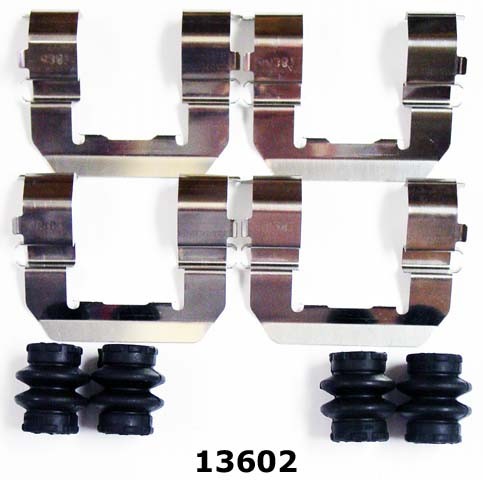 Better Brake Parts Disc Brake Hardware Kit P/N:13602K