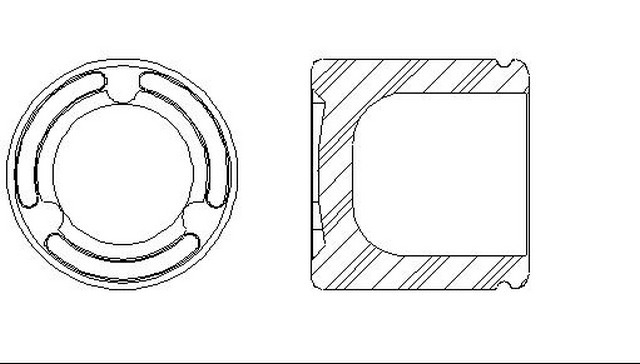 Better Brake Parts Disc Brake Caliper Piston P/N:7842