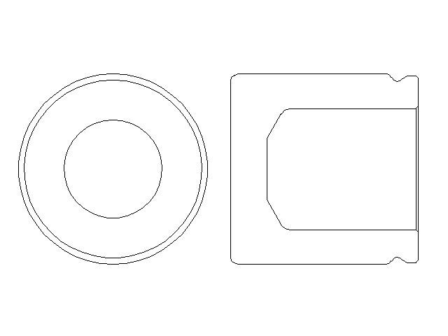 Better Brake Parts Disc Brake Caliper Piston P/N:8002