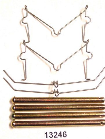 Better Brake Parts Disc Brake Hardware Kit P/N:13246K