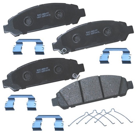 BENDIX PREMIUM Disc Brake Pad Set P/N:SBC1401