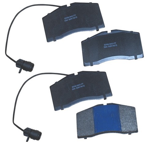 BENDIX PREMIUM Disc Brake Pad Set P/N:SBM594