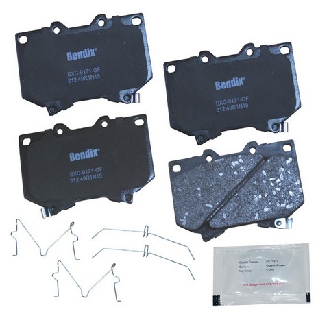 BENDIX PRIORITY 1 Disc Brake Pad Set P/N:CFC812