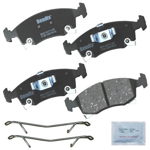 BENDIX PRIORITY 1 Disc Brake Pad Set P/N:CFC1720