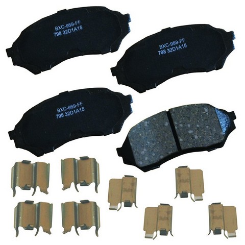BENDIX PREMIUM Disc Brake Pad Set P/N:SBC798