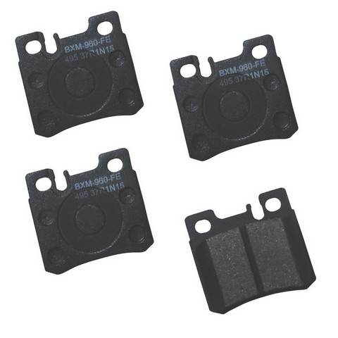BENDIX PREMIUM Disc Brake Pad Set P/N:SBM495
