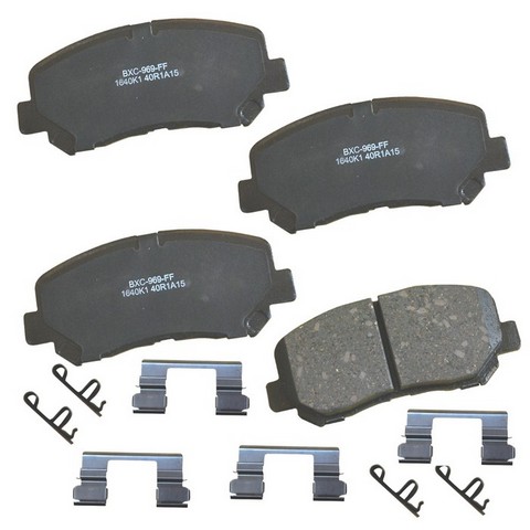 BENDIX PREMIUM Disc Brake Pad Set P/N:SBC1640K1