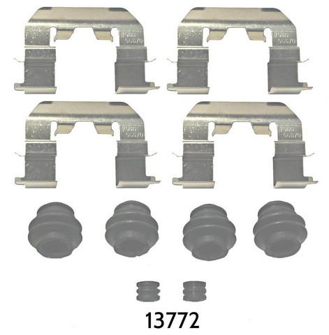 Better Brake Parts Disc Brake Hardware Kit P/N:13772K