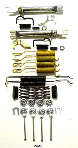 Better Brake Parts Drum Brake Hardware Kit P/N:2403K