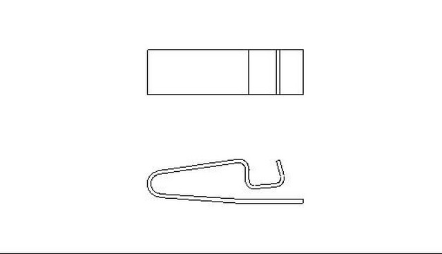 Better Brake Parts Disc Brake Pad Wear Sensor P/N:5619