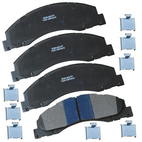 BENDIX PREMIUM Disc Brake Pad Set P/N:SBM1328