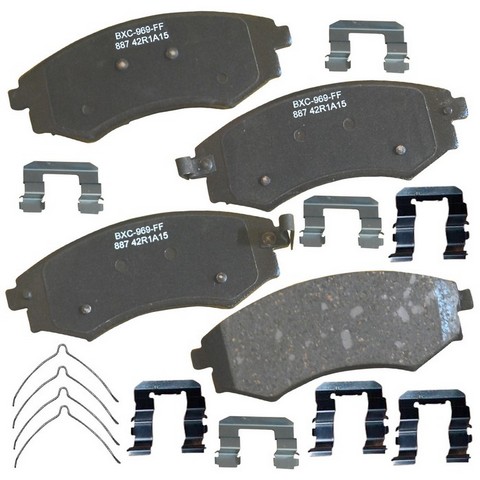 BENDIX PREMIUM Disc Brake Pad Set P/N:SBC887