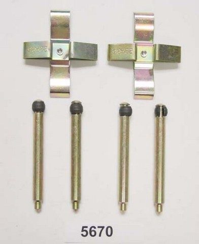 Better Brake Parts Disc Brake Hardware Kit P/N:5670K