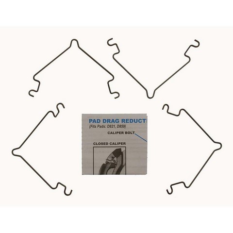 FVP Brake Hardware Disc Brake Pad Drag Reduction Clip P/N:FH18355