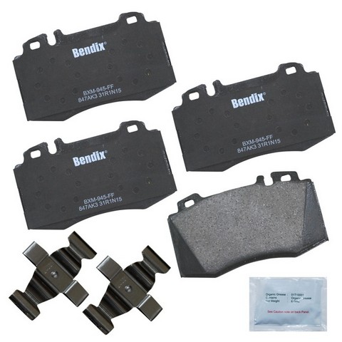 BENDIX PRIORITY 1 Disc Brake Pad Set P/N:CFM847AK3