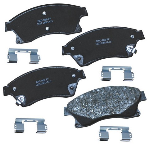 BENDIX PREMIUM Disc Brake Pad Set P/N:SBC1522