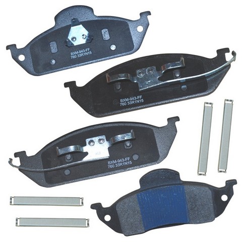 BENDIX PREMIUM Disc Brake Pad Set P/N:SBM760