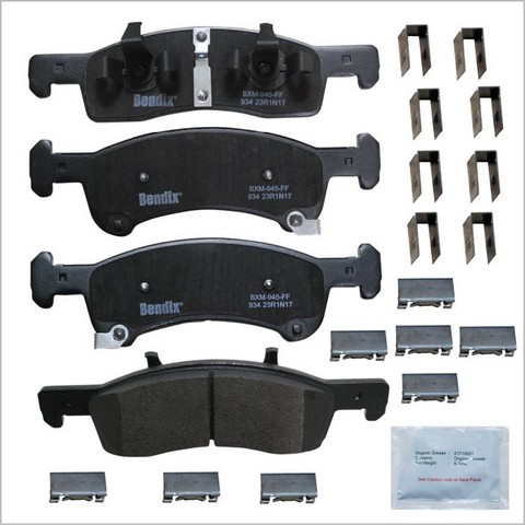 BENDIX PRIORITY 1 Disc Brake Pad Set P/N:CFM934