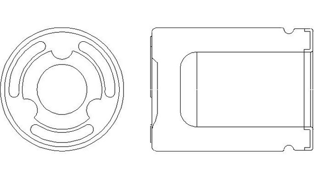 Better Brake Parts Piston Phenolic P/N:7988