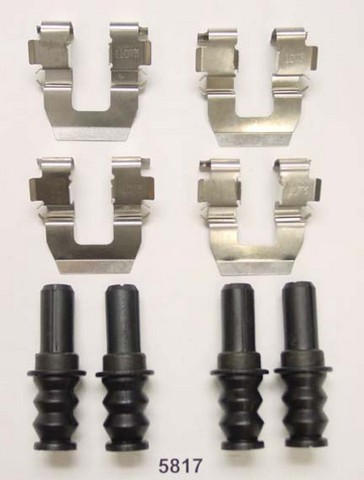 Better Brake Parts Disc Brake Hardware Kit P/N:5817K