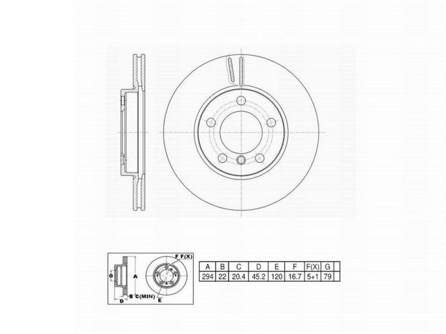FVP Brake Drums & Rotors Disc Brake Rotor P/N:6621298